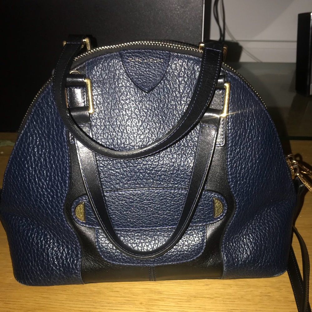 Authentic Marc Jacobs leather bowler bag